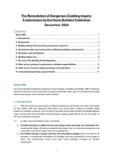 HBF submission to Public Accounts Committee on building safety remediation - December 2024