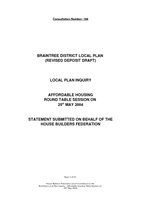 Braintree Affordable Housing R.T.   March 2004