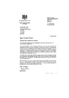 Keith Hill letter to Hampshire on the 2004 H4 monitoring paper