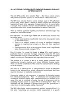 HBF Briefing Note GLA Affordable Housing SPG July 2004