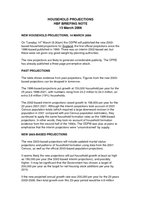 Households Projections Briefing  13 March 2006 01