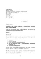 Southend Planning Obligations   Vehicle Parking Standards DPD - January 2007