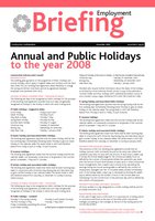 Annual   Public holidays to the year 2008