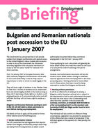 Bulgarian and Romanian Accession