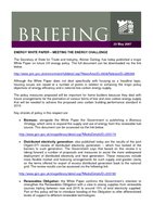 HBF ENERGY WHITE PAPER briefing