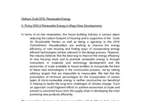 Oldham Draft SPD Renewable Energy November 2007