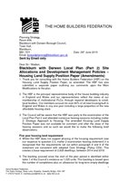 Blackburn w Darwen LPPt2 Housing Land Supply Position- HBF Jun15