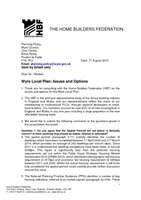 Wyre Local Plan IO - HBF Aug15