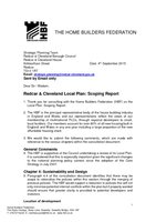 Redcar Cleveland LP Scoping Report - HBF Sept15