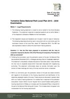 YDNP Local Plan Ei P Matter 1 Hearing Statement -HBF Jun16