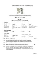 HBF Digital Construction Group Meeting Notes 26.01.18